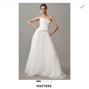 NWT Anthropologie WATTERS Anne A-Line Maxi Skirt Sz 6